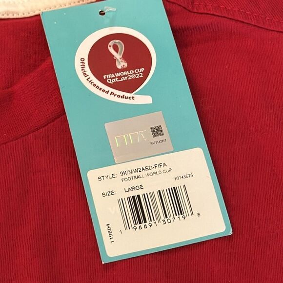 FIFA World Cup Qatar 2022 Long SLeeve Tee *NEW* - Picture 2 of 11